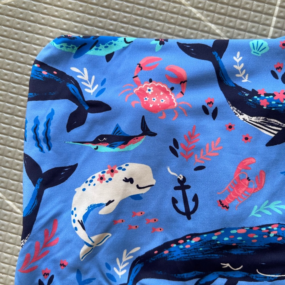 Hatley whale swimsuit 6-9 months - Picture 6 of 6